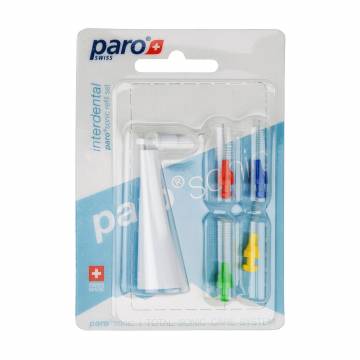 Набор для очистки межзубных промежутков Paro Swiss Sonic Interdental Набор для очистки межзубных промежутков Paro Swiss Sonic Interdental