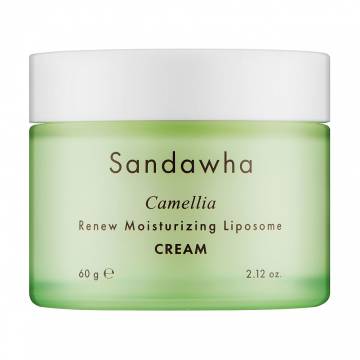 Липосомальный крем для лица Sandawha Camellia Renew Moisturizing Liposome Cream с экстрактом камелии, 60 г Липосомальный крем для лица Sandawha Camellia Renew Moisturizing Liposome Cream с экстрактом камелии, 60 г
