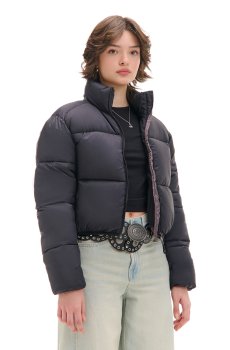 Cropp - Дута куртка - чорний