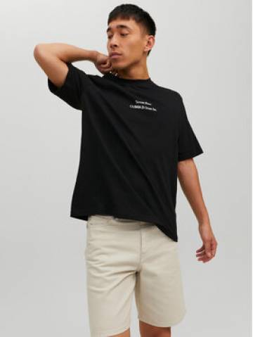 Jack&Jones Футболка Grocery 12230754 Чорний Oversize Jack&Jones Футболка Grocery 12230754 Чорний Oversize