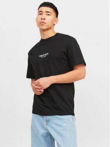 Jack&Jones Футболка Vesterbro 12240121 Чорний Relaxed Fit Jack&Jones Футболка Vesterbro 12240121 Чорний Relaxed Fit
