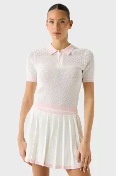 Женское белое поло Белый XS Guess V6GR04.Z0725;A10F