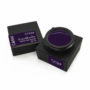 Цветной мусс-гель Canni Color Mud Gel CH24 фиолетовый, 5 г Цветной мусс-гель Canni Color Mud Gel CH24 фиолетовый, 5 г