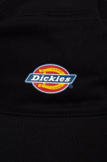 Шляпа из хлопка Dickies цвет чёрный хлопковый Шляпа из хлопка Dickies цвет чёрный хлопковый