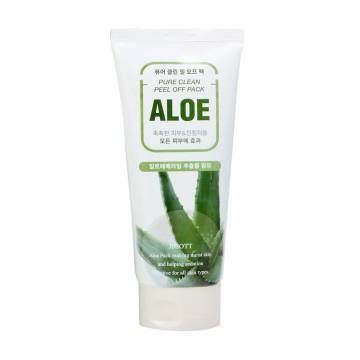 Маска-пленка для лица Jigott Aloe Pure Clean Peel Off Pack с экстрактом алоэ вера, 180 мл Маска-пленка для лица Jigott Aloe Pure Clean Peel Off Pack с экстрактом алоэ вера, 180 мл