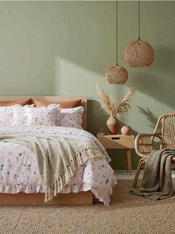 Наволочки 2 шт - пастельний рожевий