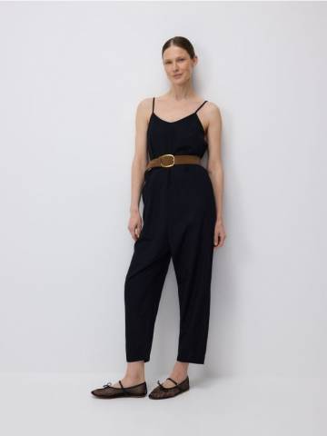 Reserved - LADIES` JUMPSUIT - чорний - 165EJ-99X Reserved - LADIES` JUMPSUIT - чорний - 165EJ-99X