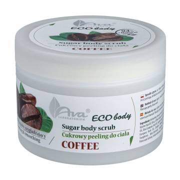 Уценка! Скраб для тела AVA Laboratorium Eco Body Natural Sugar Scrub Coffee Кофе, 250 г Уценка! Скраб для тела AVA Laboratorium Eco Body Natural Sugar Scrub Coffee Кофе, 250 г