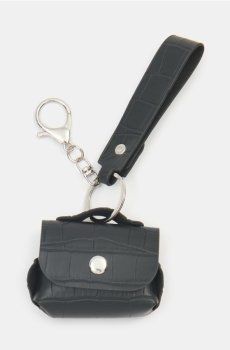 Брелок для ключів у формі сумки - чорний