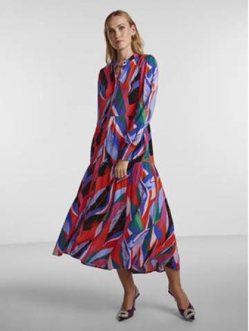YAS Сукня-сорочка Alira 26027838 Кольоровий Relaxed Fit YAS Сукня-сорочка Alira 26027838 Кольоровий Relaxed Fit