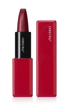 Гелевая помада для губ Shiseido Technosatin Gel Lipstick с сатиновым финишем, 411 Scarlet Cluster, 3.3 г