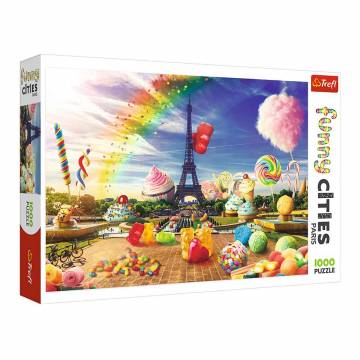 Пазли Trefl Funny Cities Чарівний Париж 1000 елементів (10597) Пазли Trefl Funny Cities Чарівний Париж 1000 елементів (10597)