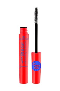 Водостойкая тушь для ресниц Essence Lift & Curl Volumizing Mascara Waterproof черная, 7.5 мл