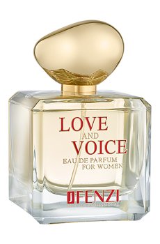 Jfenzi Love and Voice Парфюмированная вода женская, 100 мл