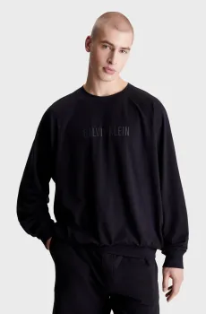 Мужской черный свитшот Черный M Calvin Klein 000NM2568E