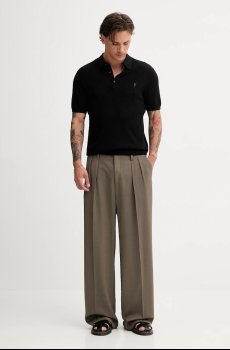 Хлопковое поло AllSaints AUBREY SS