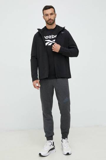 Ветровка Reebok Performance цвет чёрный переходная Ветровка Reebok Performance цвет чёрный переходная