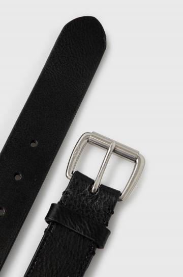 Кожаный ремень Polo Ralph Lauren мужской цвет чёрный Кожаный ремень Polo Ralph Lauren мужской цвет чёрный