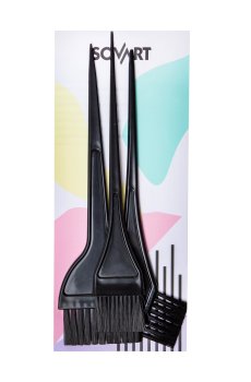 Набор кистей для окрашивания Sovart, 3 шт