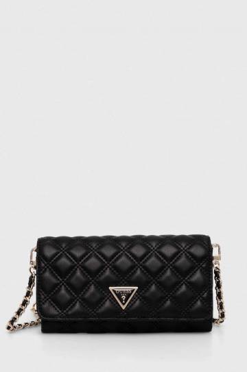 Клатч Guess GIULLY цвет чёрный HWQG87 48750 Клатч Guess GIULLY цвет чёрный HWQG87 48750