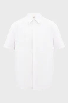 Мужская белая рубашка SS Белый M Calvin Klein LV04LB125G