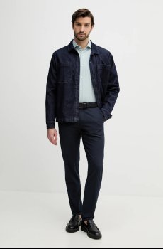 Хлопковая рубашка BOSS H-HANK-SP-B1-C1-261