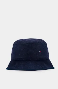 Мужская темно-синяя панама TH FLAG FABRIC BUCKET Синий ONESIZE Tommy Hilfiger AM0AM12149
