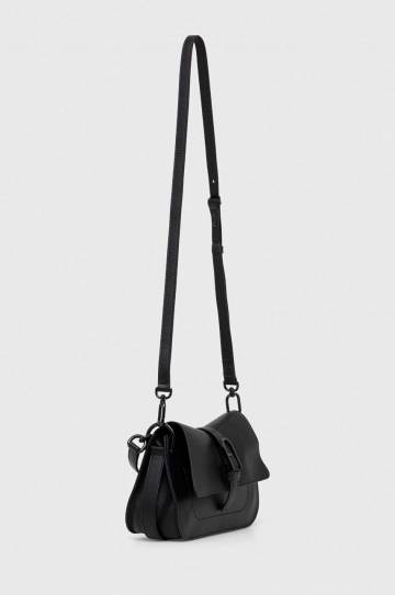 Кожаная сумочка Furla Flow Mini цвет чёрный Кожаная сумочка Furla Flow Mini цвет чёрный