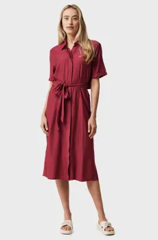 Женское красное платье Красный S Mexx MF006307041W