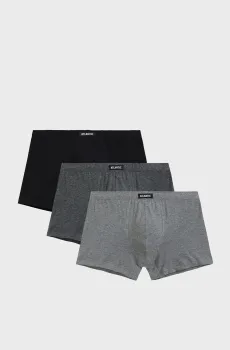 Мужские боксеры (3 шт) Разноцветный XL Atlantic 3BMH-007