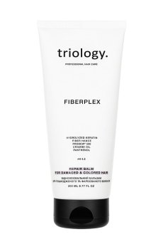 Восстанавливающий бальзам triology. Fiberplex для поврежденных и окрашенных волос, 200 мл
