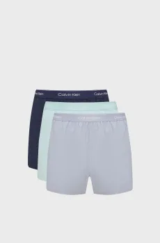 Мужские трусы (3 шт) BOXER SLIM Разноцветный M Calvin Klein LV00NB4267