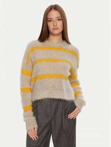 American Vintage Светр Bymi BYM18CH24 Бежевий Loose Fit American Vintage Светр Bymi BYM18CH24 Бежевий Loose Fit