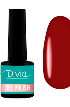Гель-лак для ногтей Divia Professional Pomegranate Di1229, PG060, 8 мл