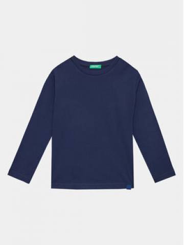 United Colors Of Benetton Блузка 3I1XC10DB Cиній Regular Fit United Colors Of Benetton Блузка 3I1XC10DB Cиній Regular Fit