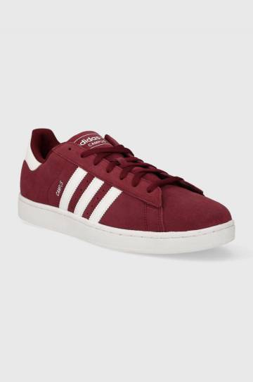 Замшевые кроссовки adidas Originals Campus 2 цвет бордовый Замшевые кроссовки adidas Originals Campus 2 цвет бордовый