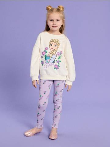 Трикотажний комплект Frozen - кремовий Трикотажний комплект Frozen - кремовий