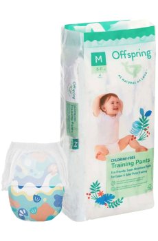 Подгузники-трусики Offspring Aquatic размер M (6-11 кг), 42 шт