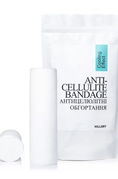 Антицеллюлитные обертывания Hillary Anti-Cellulite Bandage Cooling Effect с охлаждающим эффектом, 2 шт.