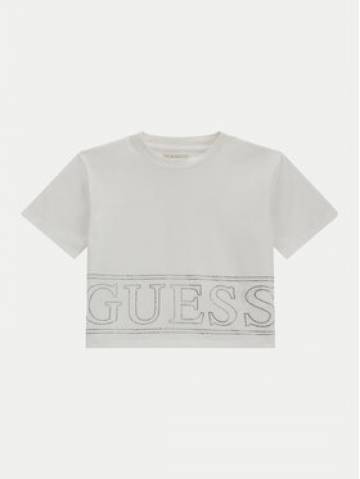 Guess Футболка J4YI17 K6YW4 Білий Boxy Fit Guess Футболка J4YI17 K6YW4 Білий Boxy Fit