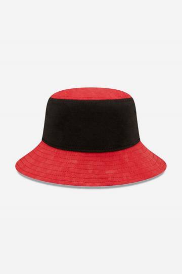 Шляпа из хлопка New Era Washed Tapered Bulls цвет красный хлопковый 60240491-red Шляпа из хлопка New Era Washed Tapered Bulls цвет красный хлопковый 60240491-red