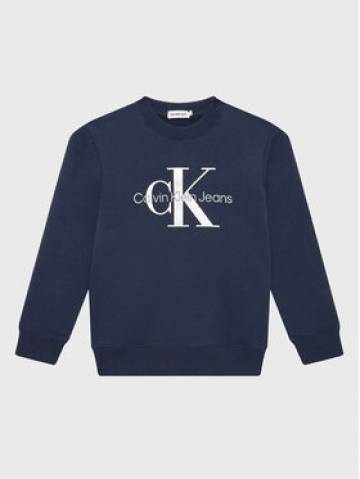 Calvin Klein Jeans Світшот Monogram Logo IU0IU00265 Cиній Regular Fit Calvin Klein Jeans Світшот Monogram Logo IU0IU00265 Cиній Regular Fit