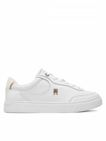 Tommy Hilfiger Снікерcи Essential Chic Court Sneaker FW0FW08322 Білий Tommy Hilfiger Снікерcи Essential Chic Court Sneaker FW0FW08322 Білий