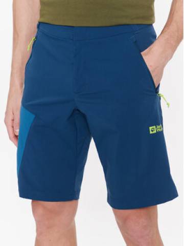 Jack Wolfskin Спортивні шорти Glastal 1508231 Голубий Regular Fit Jack Wolfskin Спортивні шорти Glastal 1508231 Голубий Regular Fit