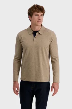 Мужское бежевое поло Бежевый S Pierre Cardin PC.-C5 30824.3077