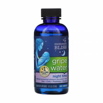 Водочка от детских колик Mommys Bliss Gripe Water ночное время, в жидкости, 120 мл Водочка от детских колик Mommys Bliss Gripe Water ночное время, в жидкости, 120 мл