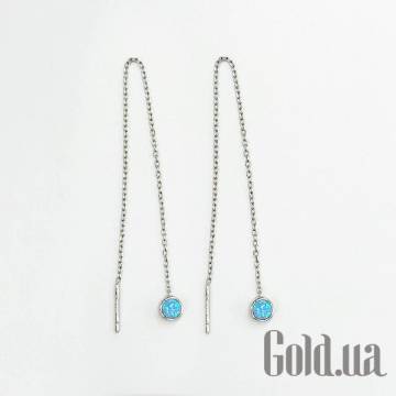 Серьги с подвесками Silvex925 Серьги с подвесками Silvex925
