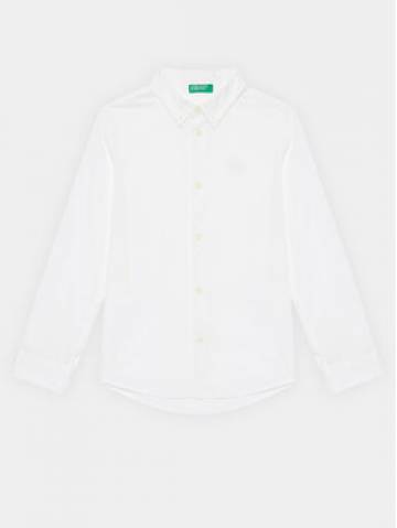 United Colors Of Benetton Сорочка 5AWRCQ01M Білий Regular Fit United Colors Of Benetton Сорочка 5AWRCQ01M Білий Regular Fit