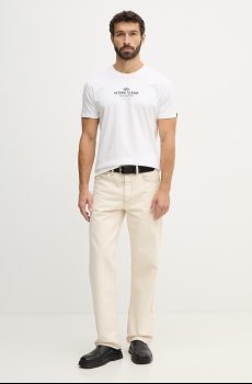 Хлопковая футболка Alpha Industries Return To Base