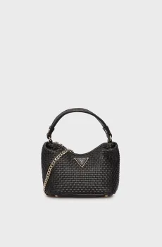 Женская черная сумка ETEL MINI Черный ONESIZE Guess HWWG9219730